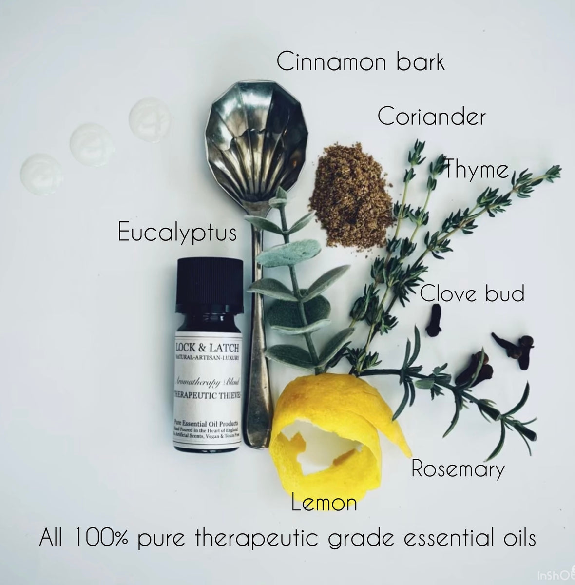 ‘THERAPEUTIC THIEVES’ Pure Essential Oil Blend Lock & Latch