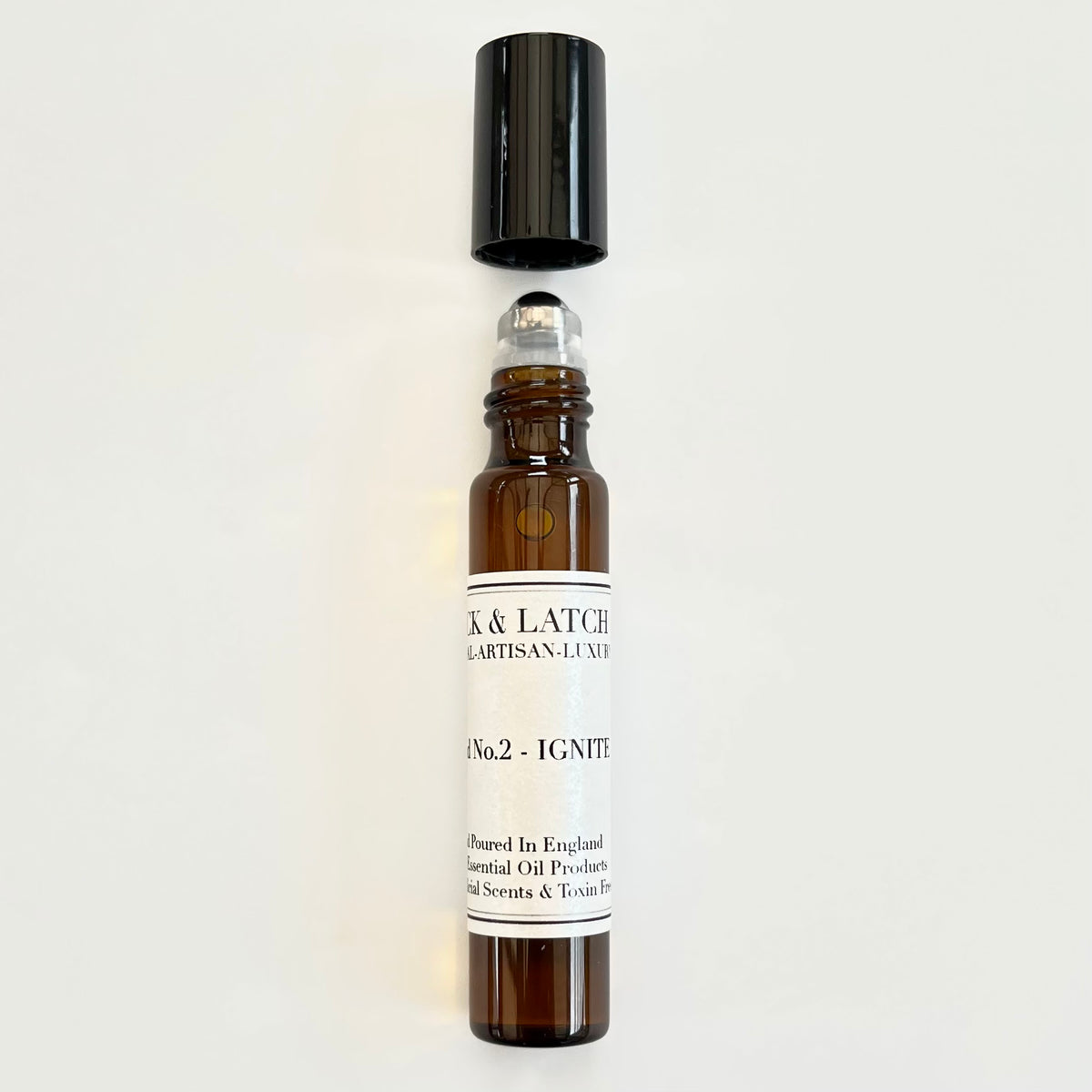 Aromatherapy Pulse Point Roller Lock & Latch