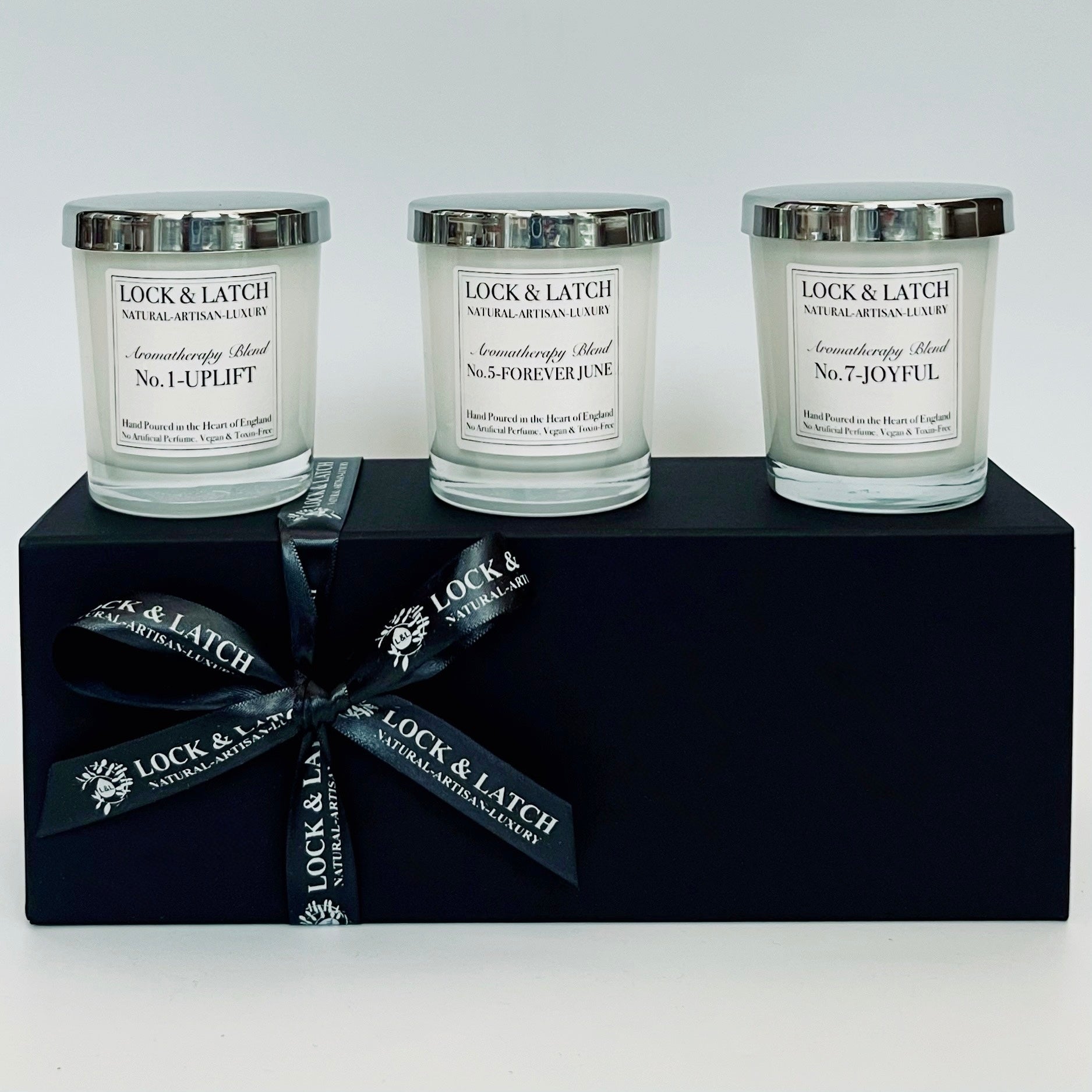 CHOOSE YOUR WELLNESS RANGE-Trio of Aromatherapy Candles