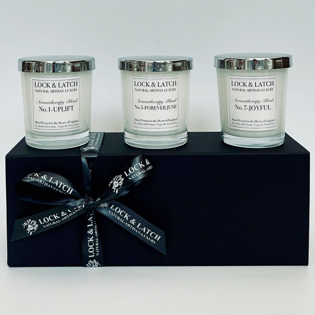Blends to HAPPINESS-Trio of Aromatherapy Candles