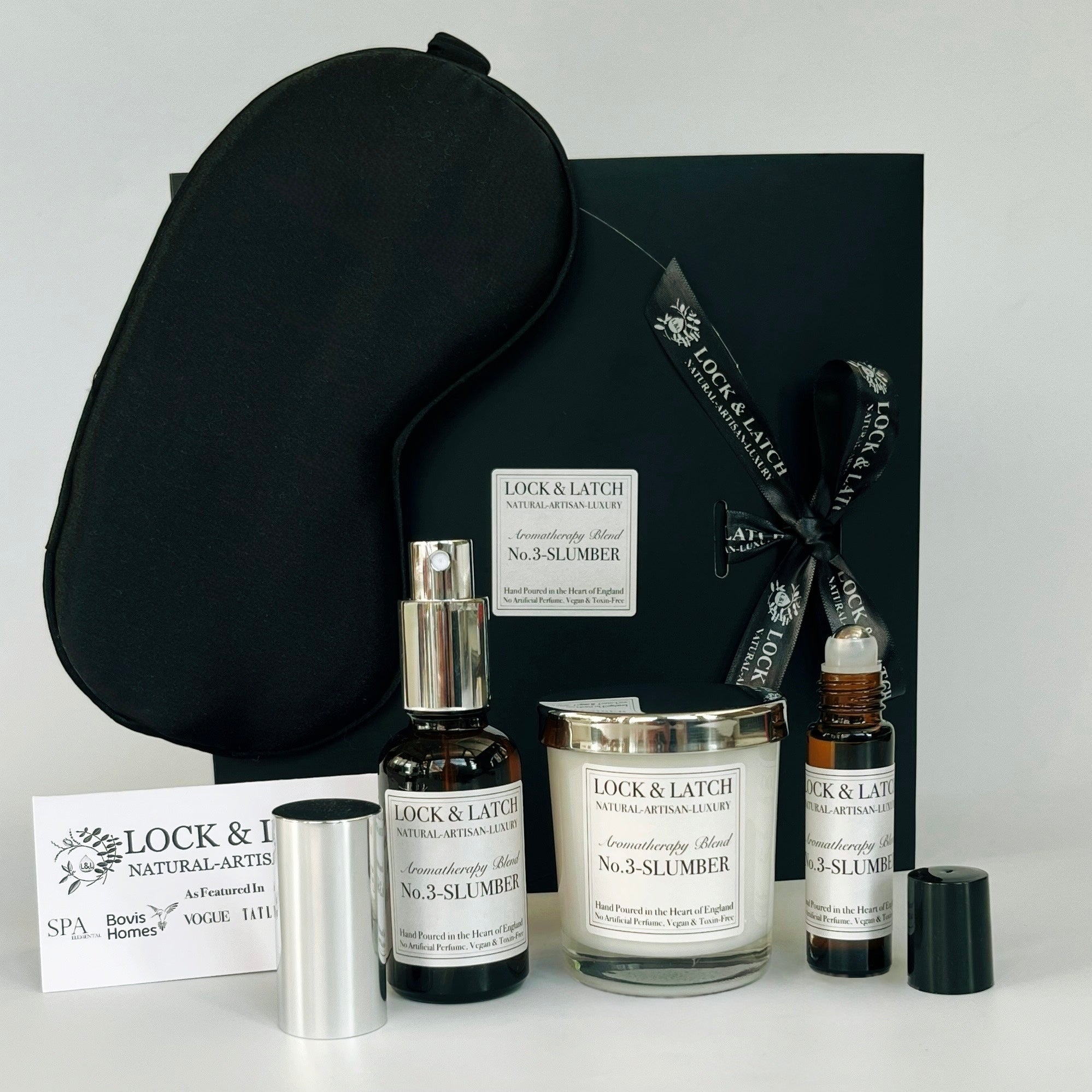 SLUMBER Sleep Box with Real Mulberry Silk Sleep Mask