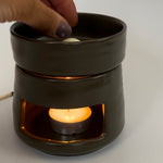THE STATEMENT Burner Gift Set in Dark Olive with 12 Free Melts
