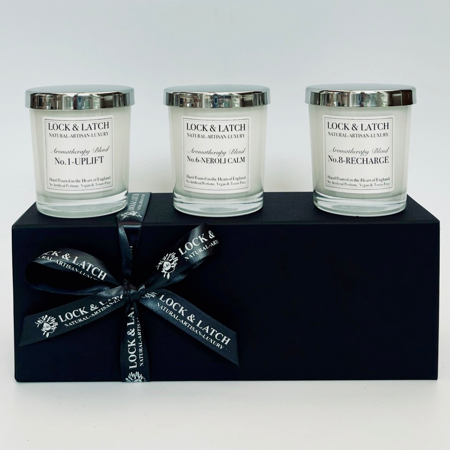 CHOOSE YOUR WELLNESS RANGE-Trio of Aromatherapy Candles