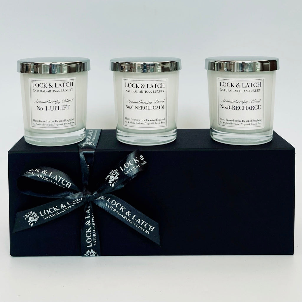 Blends to RELAX-Trio of Aromatherapy Candles