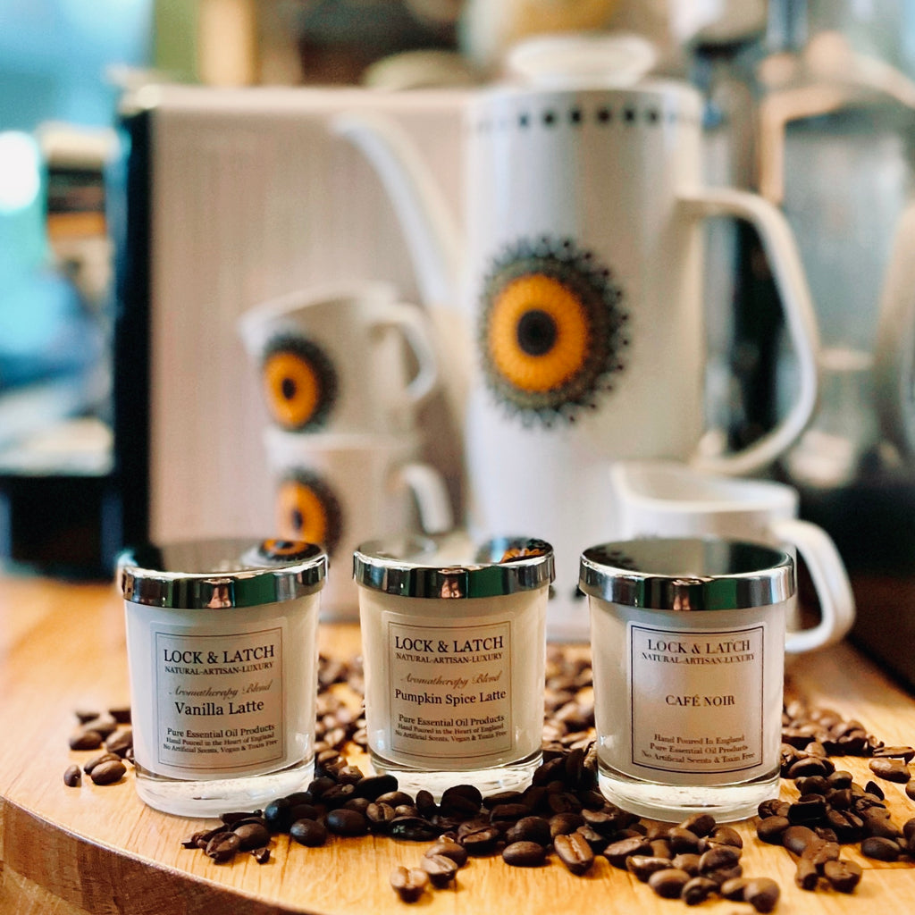 NEW!-Trio of Coffee Shop Collection Candles