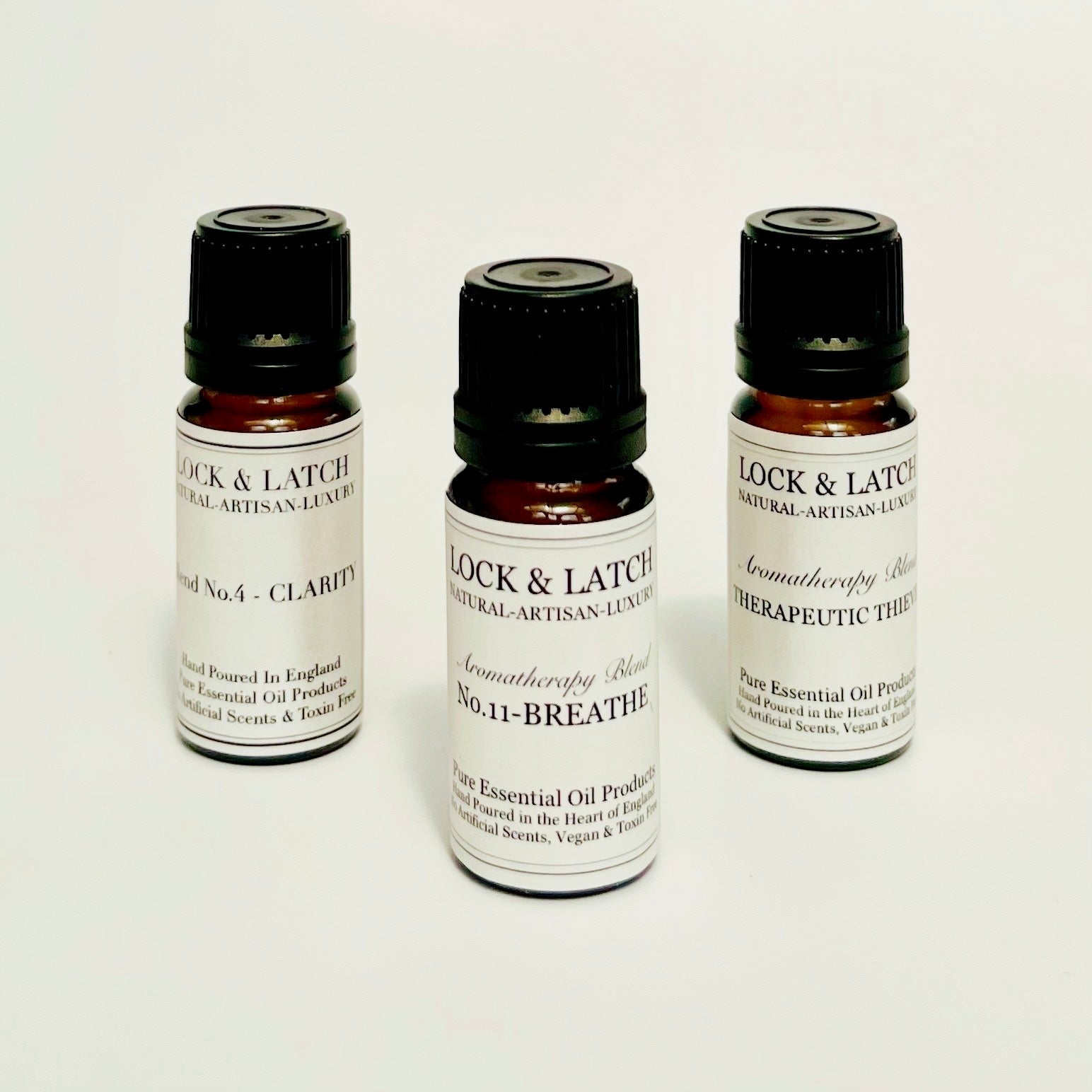 CHOOSE YOUR WELLNESS RANGE-Trio of Pure Essential Oils