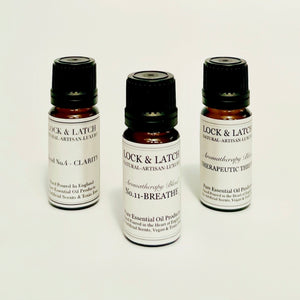 CHOOSE YOUR WELLNESS RANGE-Trio of Pure Essential Oils