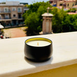 Antique White BUGS AWAY Candle-Peppermint, Eucalyptus & Citronella
