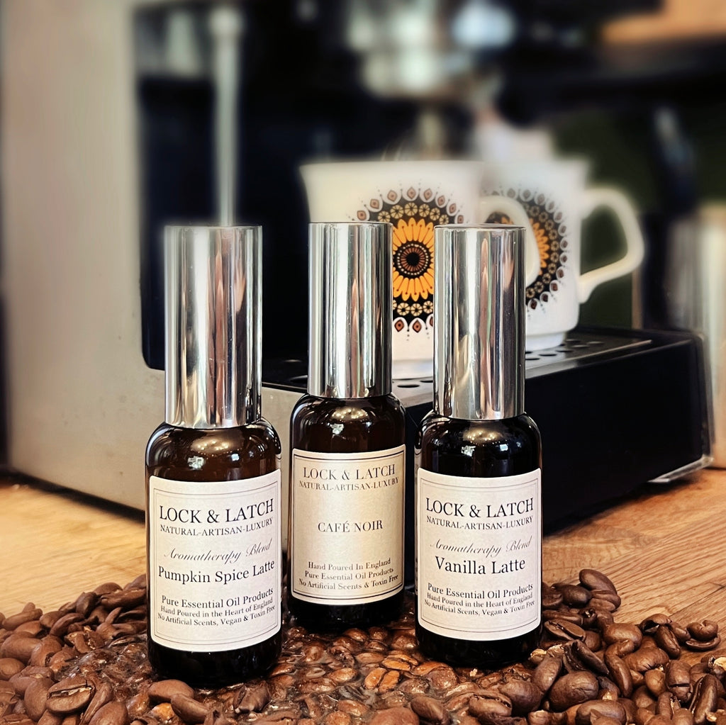 Coffee Shop Collection
-Trio of Atomiser Mists