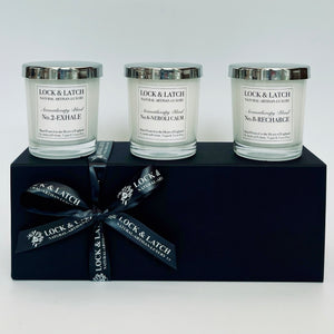 CHOOSE YOUR WELLNESS RANGE-Trio of Aromatherapy Candles