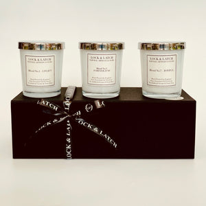 CHOOSE YOUR WELLNESS RANGE-Trio of Candles