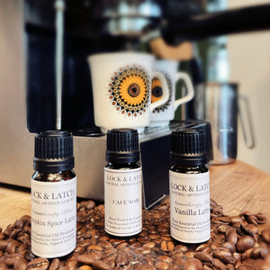 Coffee Shop Collection
-Trio of Essential Oil Blends