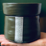 THE STATEMENT Burner Gift Set in Dark Olive with 12 Free Melts