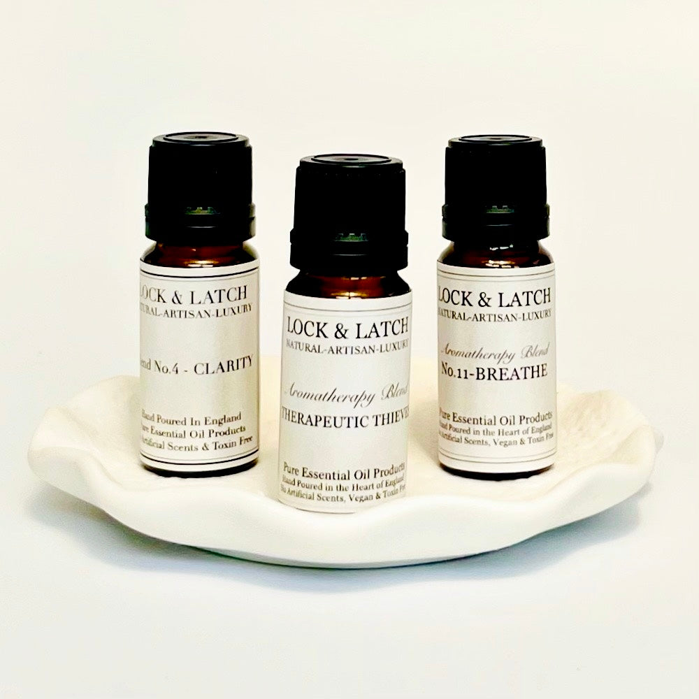 CHOOSE YOUR WELLNESS RANGE-Trio of Pure Essential Oils