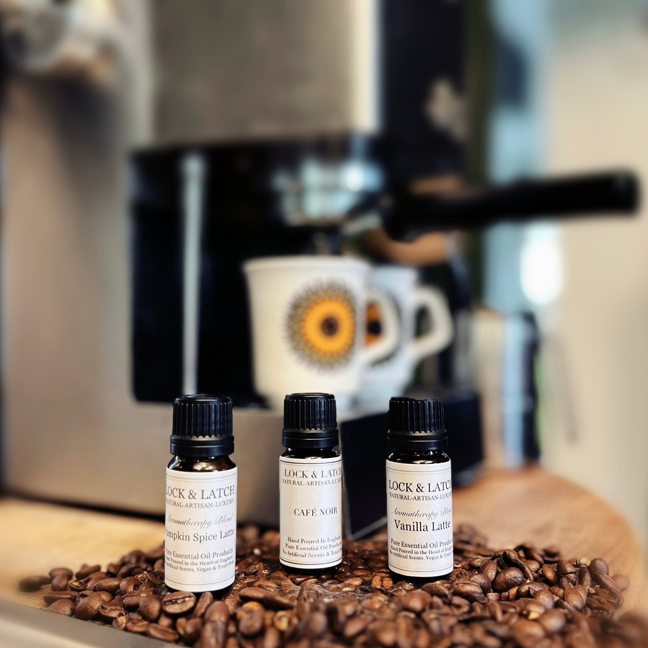 Coffee Shop Collection
-Trio of Essential Oil Blends