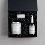 Gray SLUMBER Sleep Box with Real Mulberry Silk Sleep Mask