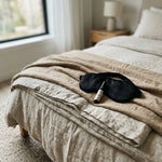 Gray Real Mulberry Silk Sleep Mask + free 5ml Tranquility Mist.