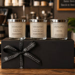 Black CHOOSE YOUR WELLNESS RANGE-Trio of Aromatherapy Candles
