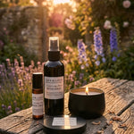 Black BUGS AWAY Candle, Spray and Roller Ball-Peppermint, Eucalyptus & Citronella
