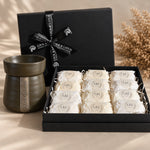 Black ‘THE OLIVE’ Burner with Selection Box in Deluxe Magnetic Gift Box
