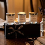 Black Blends to ROMANCE-Trio of Aromatherapy Candles