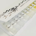 FREE set of 2ml sample sprays in each of the 12 main Lock & Latch Blends (1 set per household)