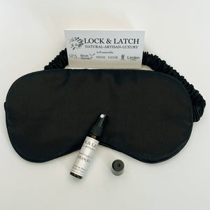 Real Mulberry Silk Sleep Mask + free 5ml Tranquility Mist.
