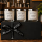 Black Coffee Shop Collection-Trio of Essential Oil Candles