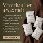 Dark Slate Gray 4 for price of 3 (mix ‘n’ match) packs of 6
Luxury Aromatherapy Wax Melts
