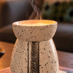 Black ‘RETRO EGG’ Burner with Selection Box in Deluxe Magnetic Gift Box