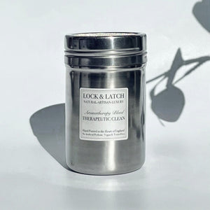 ‘THERAPEUTIC CLEAN’ Deodorising Cleaning Powder & Insect Repellent (with shaker).