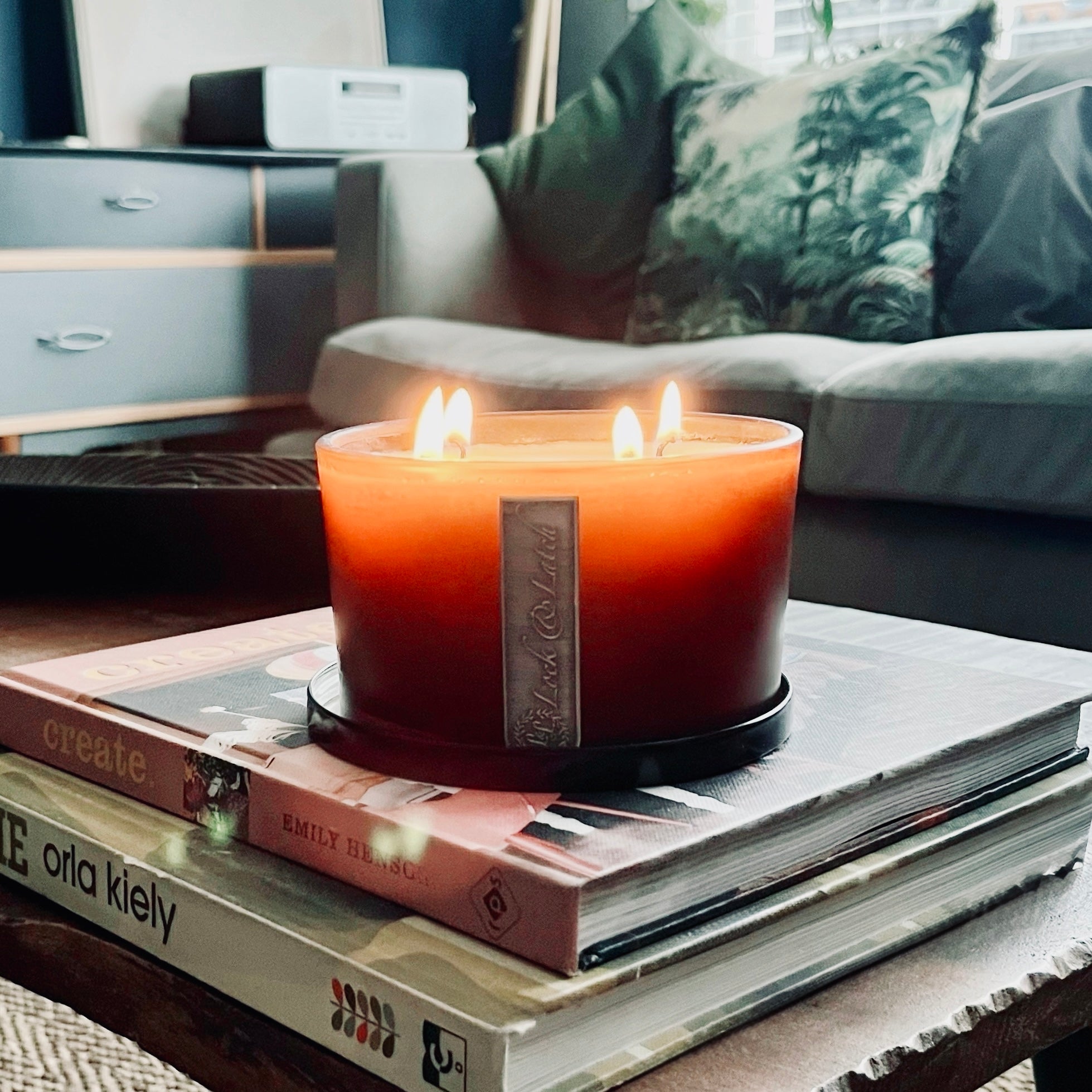 NEW! ‘THE STATEMENT’ 4 Wick, 600g Soy Candle