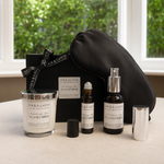 Gray SLUMBER Sleep Box with Real Mulberry Silk Sleep Mask