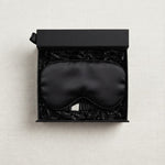 Light Gray SLUMBER Sleep Box with Real Mulberry Silk Sleep Mask