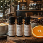 Dark Slate Gray Coffee Shop Collection-Trio of Essential Oil Blends