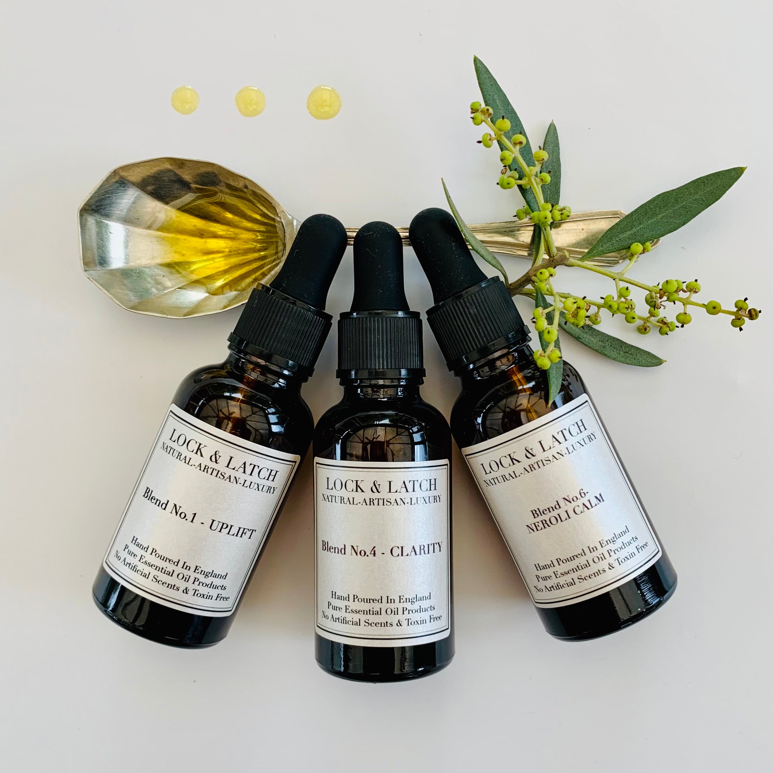 Trio of Essential Oils-Blends to RELAX