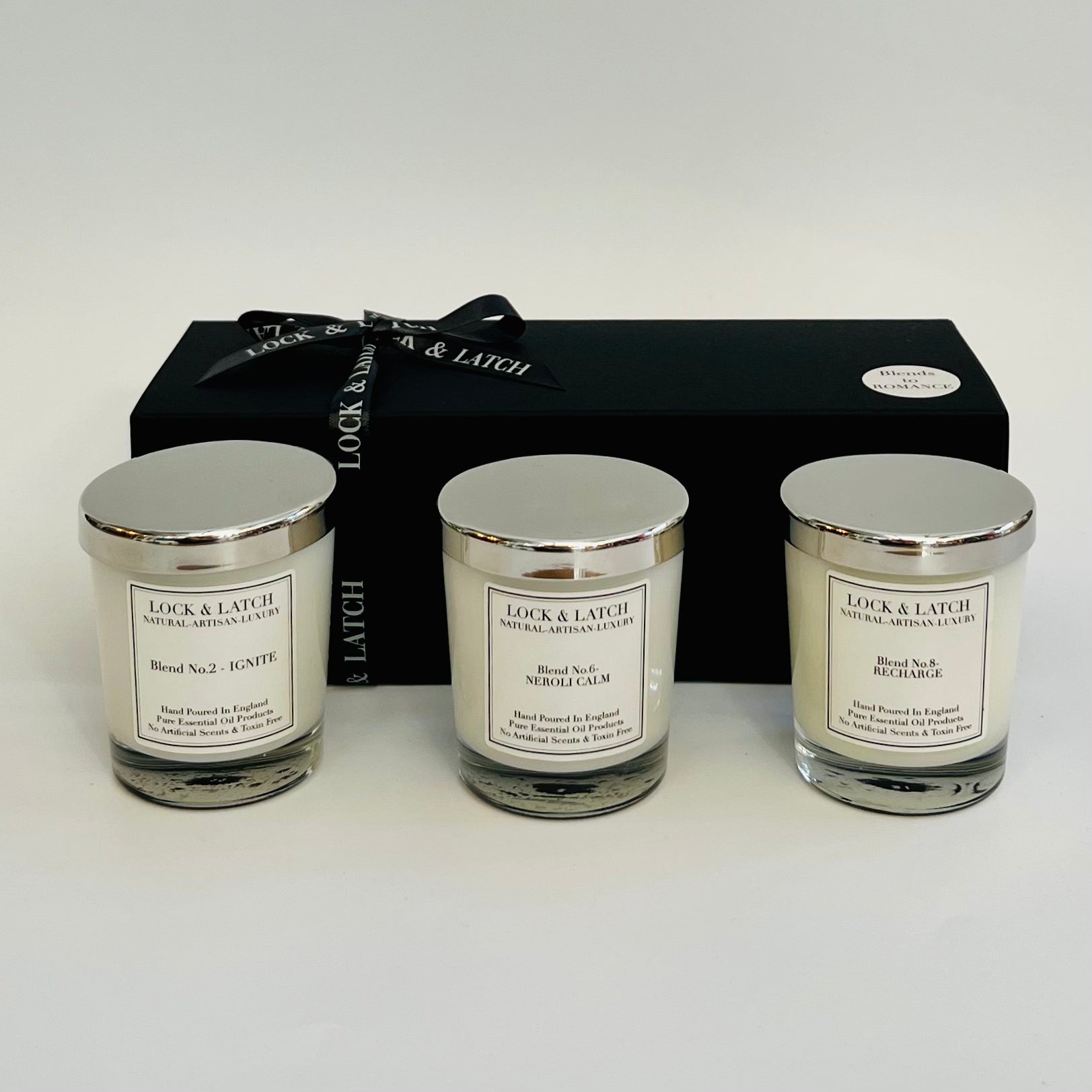 Trio of Candles-Blends to ROMANCE