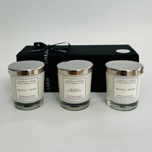 CHOOSE YOUR WELLNESS RANGE-Trio of Candles