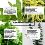 NO.11-"BREATHE" Pure Essential Oil Blend (new improved blend)