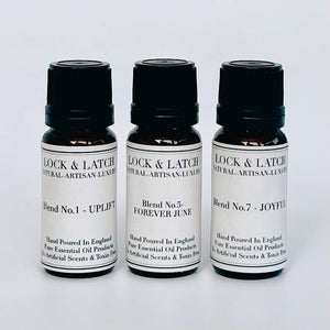 Trio of Essential Oils-Blends to HAPPINESS